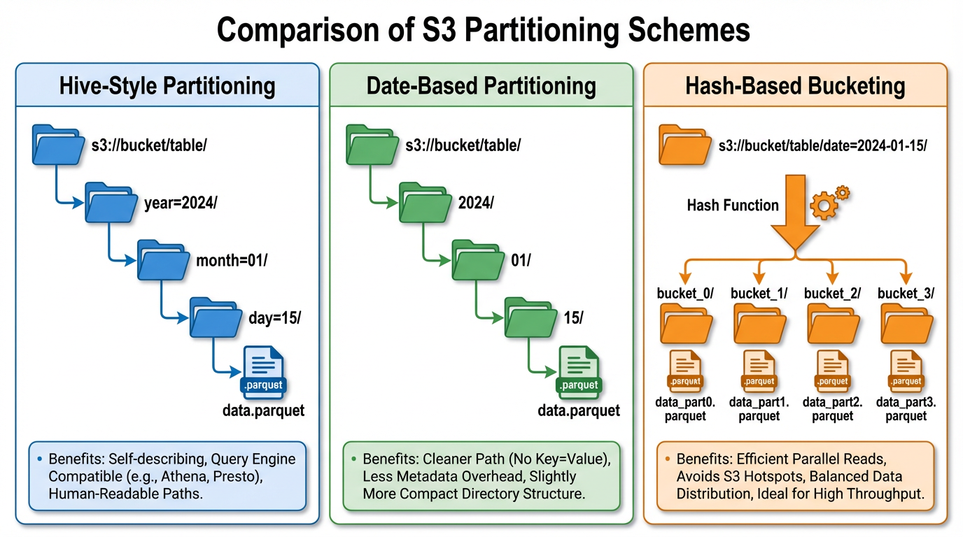 Partitioning Schemes Comparison